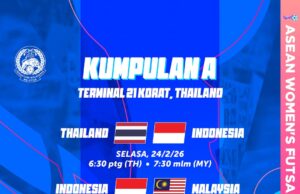 Malayan Tigress Bersedia Hadapi Cabaran Indonesia di Peringkat Futsal Antarabangsa