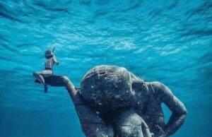 Keajaiban Laut: Patung Bawah Air Terbesar di Dunia, ‘Underwater Atlas’ di Bahamas