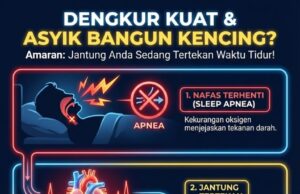 Apakah Dengkur dan Henti Nafas Semasa Tidur Berisiko untuk Kesihatan Suami Anda?