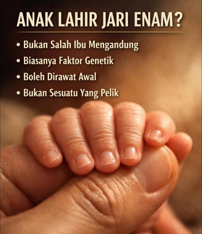 Fenomena Unik: Bayi Dengan Enam Jari – Ketahui Punca dan Realitinya!