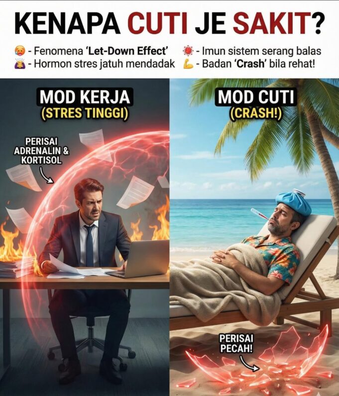 Pantang Cuti: Dari Demam ke Migrain – Kisah Cuti yang Tak Kesampaian