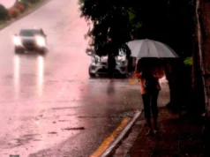 Amaran hujan berterusan untuk daerah Sabah hingga Rabu.