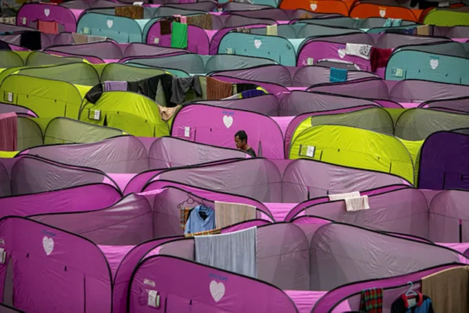 Pusat bantuan dibuka untuk 310 mangsa kebakaran Tawau.