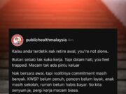 Fahamkan bahawa ramai yang rasa nak “undur awal” bukan hanya sebab kerja itu susah, tetapi kerana tekanan mental, kurang sokongan, dan persekitaran kerja yang tidak positif.
Tajuk: “Mengapa Tekanan Mental dan Persekitaran Kerja Mempengaruhi Keputusan untuk Undur Awal”