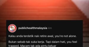 Fahamkan bahawa ramai yang rasa nak “undur awal” bukan hanya sebab kerja itu susah, tetapi kerana tekanan mental, kurang sokongan, dan persekitaran kerja yang tidak positif.
Tajuk: “Mengapa Tekanan Mental dan Persekitaran Kerja Mempengaruhi Keputusan untuk Undur Awal”