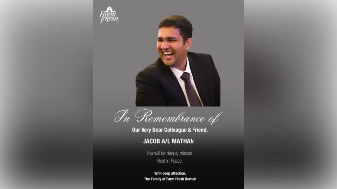 Pengarah Farm Fresh meninggal dunia dengan tragis dalam kemalangan helikopter di Filipina.