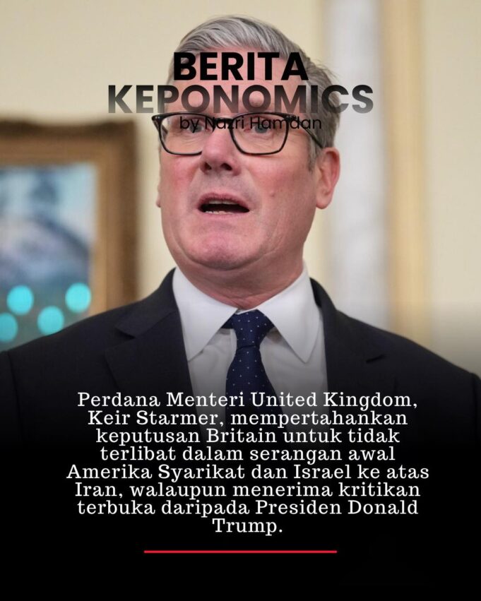 Keir Starmer Tegaskan Sokongan Britain Terhadap Keputusan Terkini di Pentas Antarabangsa