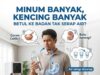 Minum Air Banyak: Mengapa Perlu Ke Tandas Lebih Sering?