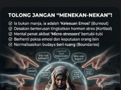 “Jangan Terburu-buru: Pentingnya Semakan yang Teliti”