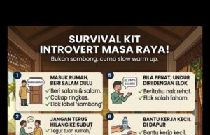 Ekspresi Kegembiraan Geng Extrovert: Pulang ke Kampung untuk Beraya!