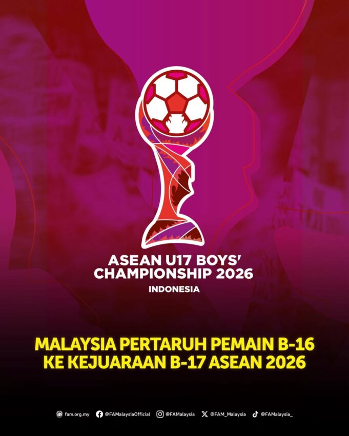 Malaysia Ingin Melangkah Jauh: Pemain B-16 Diterjunkan dalam Kejuaraan B-17 ASEAN 2026