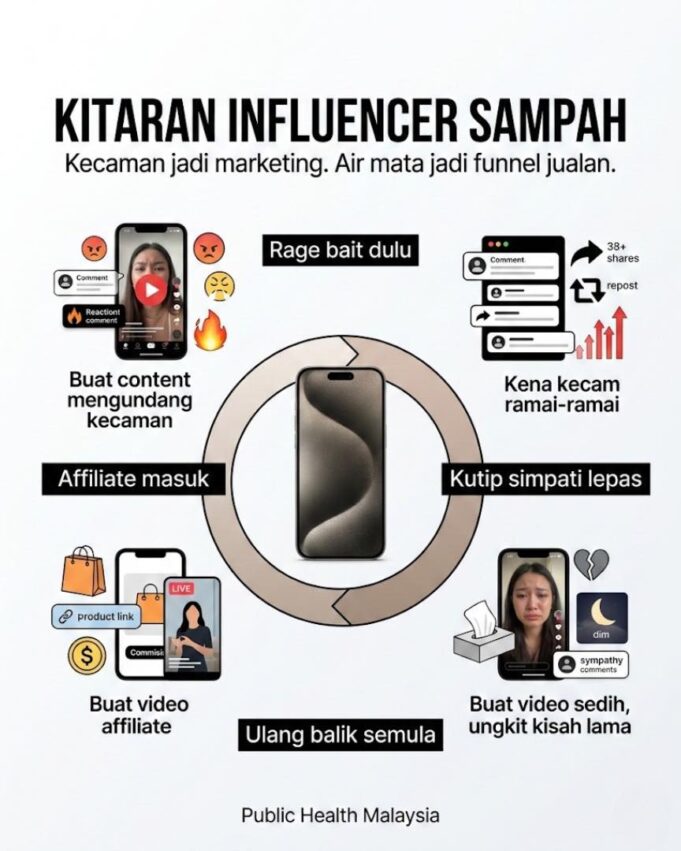 Kitaran Influencer Sampah: Memahami Pembuangan dalam Dunia Digital yang Semakin Mudah Dibaca