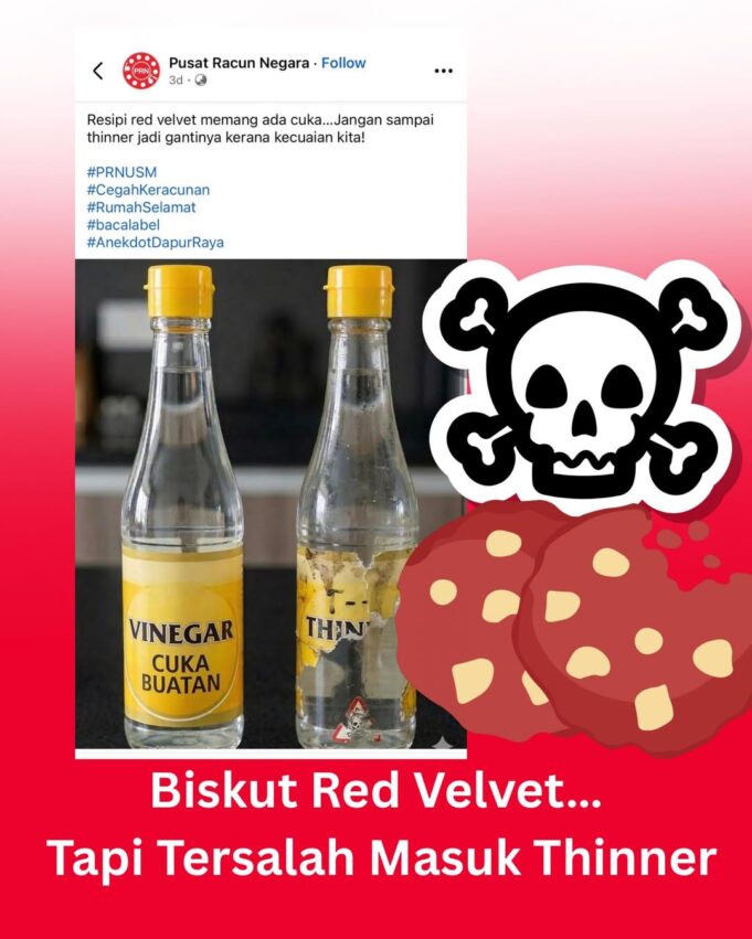 Biskut Red Velvet: Kejutan Gebu dan Rangup yang Sempurna!