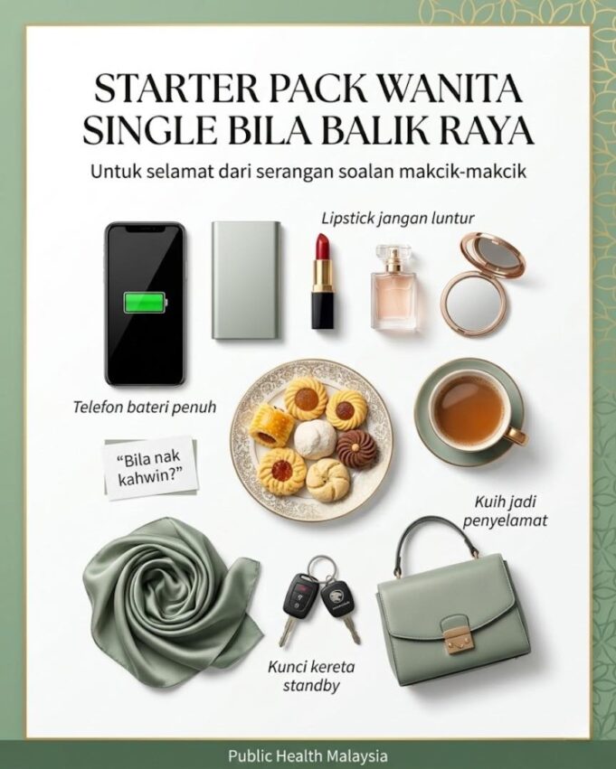 Starter Pack Wanita Single untuk Kembali Raya: Persiapan Gaya dan Hati