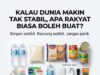 Fahamkan Real answer untuk rakyat marhaen kalau dunia makin tak stabil: Hanya dengan memperkukuh daya tahan ekonomi, memperbaiki sistem sokongan sosial, dan meningkatkan kesedaran awam mengenai kepentingan perancangan kewangan, kita mampu menghadapi cabaran yang mendatang. Rakyat harus disedarkan tentang pentingnya memperkasakan diri dengan kemahiran baru, menyimpan, dan berinvestasi dalam pendidikan serta kesihatan. Kesatuan dan kerjasama dalam komuniti juga sangat penting untuk saling membantu dan mendukung antara satu sama lain dalam waktu sukar ini.
Tajuk: Menyongsong Cabaran Masa Depan: Strategi Berdaya Tahan untuk Rakyat Marhaen