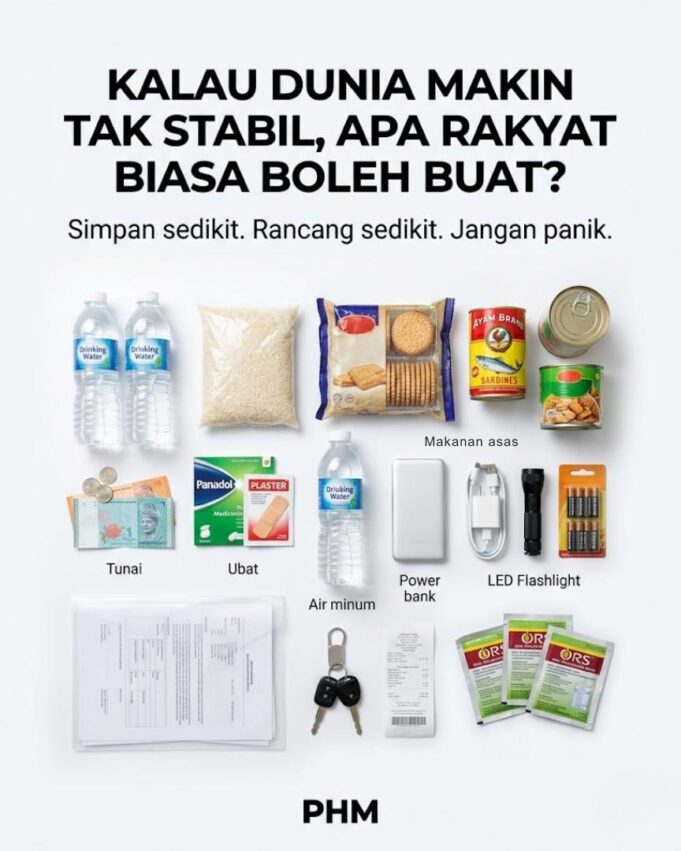 Fahamkan Real answer untuk rakyat marhaen kalau dunia makin tak stabil: Hanya dengan memperkukuh daya tahan ekonomi, memperbaiki sistem sokongan sosial, dan meningkatkan kesedaran awam mengenai kepentingan perancangan kewangan, kita mampu menghadapi cabaran yang mendatang. Rakyat harus disedarkan tentang pentingnya memperkasakan diri dengan kemahiran baru, menyimpan, dan berinvestasi dalam pendidikan serta kesihatan. Kesatuan dan kerjasama dalam komuniti juga sangat penting untuk saling membantu dan mendukung antara satu sama lain dalam waktu sukar ini.
Tajuk: Menyongsong Cabaran Masa Depan: Strategi Berdaya Tahan untuk Rakyat Marhaen