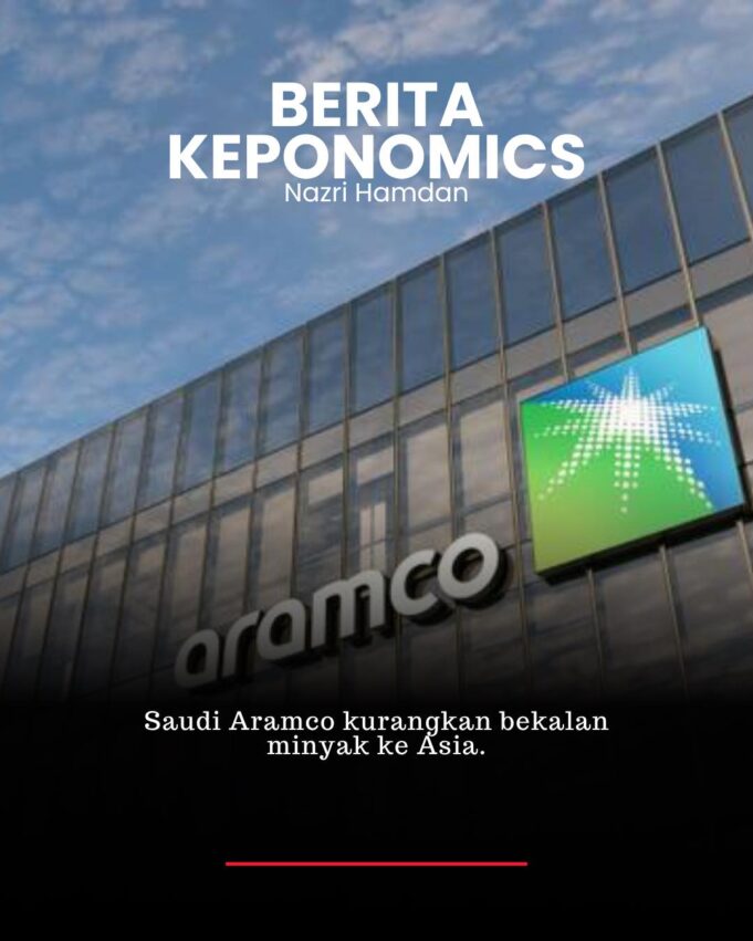 Saudi Aramco Kurangkan Bekalan Minyak Mentah ke Asia untuk April