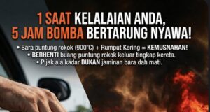 Kesedaran Alam: Hentikan Pembuangan Puntung Rokok Sembarangan