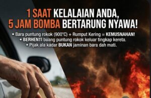 Kesedaran Alam: Hentikan Pembuangan Puntung Rokok Sembarangan