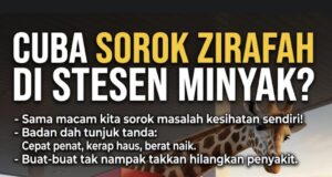 Petualangan ZIRAFAH di Stesen Minyak: Kisah yang Tak Terduga