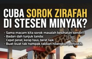 Petualangan ZIRAFAH di Stesen Minyak: Kisah yang Tak Terduga