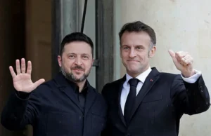 Zelensky tiba di Paris untuk perbincangan tentang menekan Rusia.