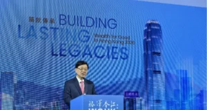 Pemimpin pejabat keluarga global berkumpul untuk Sidang Kemuncak Kewangan untuk Kebaikan di Hong Kong.