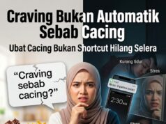 Craving tidak akan hilang hanya dengan makan ubat cacing. Ubat cacing berfungsi untuk membunuh parasit dalam badan, tetapi craving biasanya berkaitan dengan faktor psikologi atau biokimia, seperti keinginan makanan tertentu atau kekurangan nutrien. Untuk mengatasi craving, adalah penting untuk memahami punca sebenar dan mengamalkan gaya hidup dan pemakanan yang seimbang.
Tajuk yang sesuai: “Memahami Craving: Apakah Ubat Cacing Penyelesaian yang Tepat?”