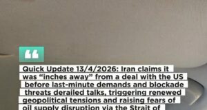 Iran Dekat Menyentuh Kesepakatan dengan AS: Tuntutan Terbaru 13 April 2026