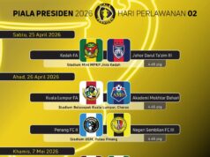 Jadual Perlawanan Piala Presiden 2026: Siapa Juara Tahun Ini?
