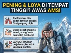 Percutian Indah, Namun Disapa Sakit
