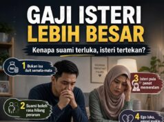 Kesetaraan Gaji: Suami yang Mendukung Isteri Berjaya