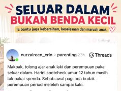 Mak Ayah, Seluar Dalam: Mengapa Perkara Kecil Ini Penting?