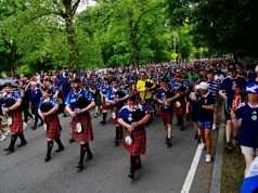 Peminat Scotland Serbu Boston, Raikan Kembalinya Piala Dunia dengan Meriah (VIDEO)