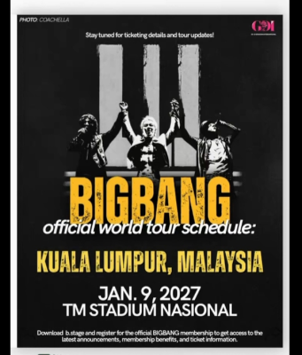 Penantian Berakhir: BIGBANG Bakal Gegar KL 2027