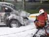 Volkswagen Beetle dipercayai musnah dalam kebakaran di bawah jejantas Satok