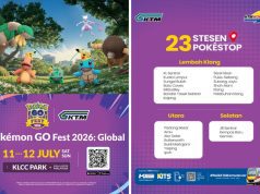 KTMB Sediakan Kereta Api untuk Pokémon GO Fest di Taman KLCC