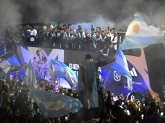 Messi absen, skuad Argentina tiba di Buenos Aires untuk Piala Dunia