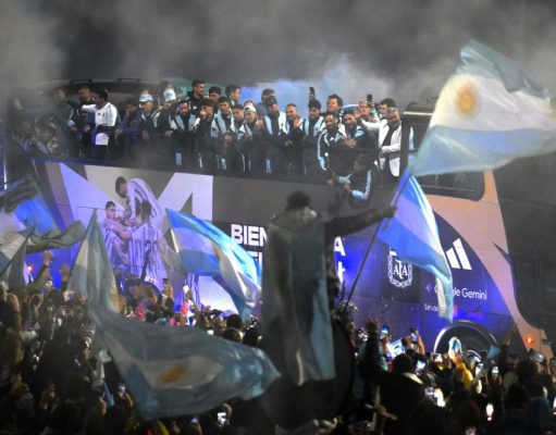 Messi absen, skuad Argentina tiba di Buenos Aires untuk Piala Dunia