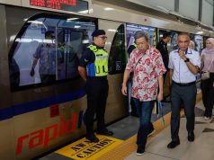 Sultan Selangor naiki LRT3, kata Laluan Shah Alam sepatutnya siap lebih awal namun kelewatan ada hikmah