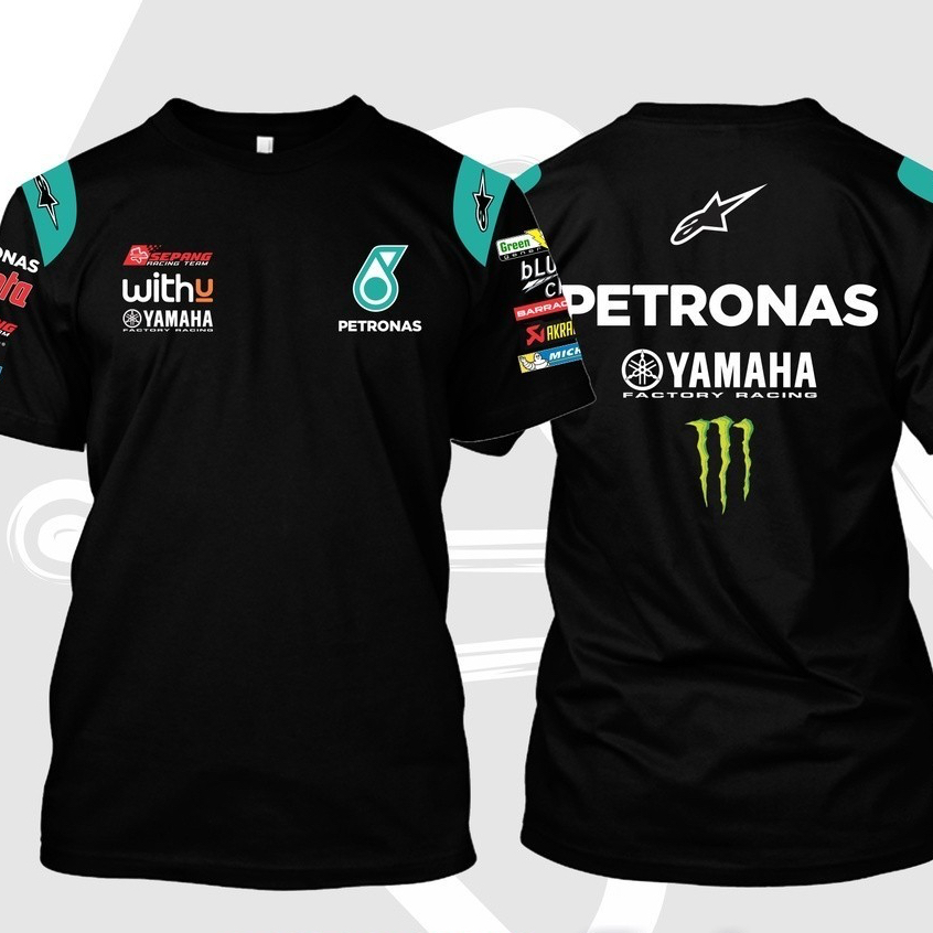 Petrona SRT MotoGP Edition Super Premium T-shirt Super Premium BAJU LELAKI VIRAL MURAH unisex motorsport sepang F1