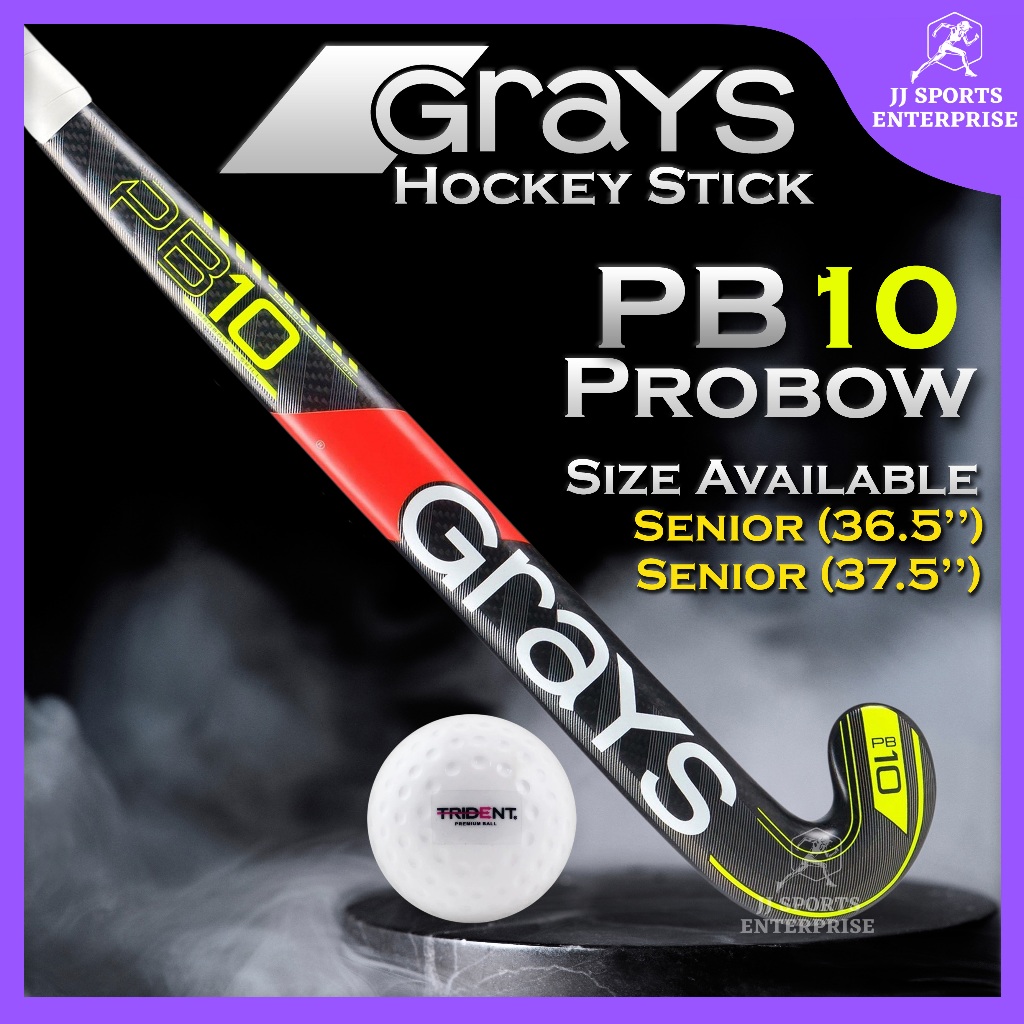 Grays Composite Hockey Stick Probow 10 PB10 Grays Kayu Hoki Trident Dimple Hockey Ball Grays Hockey Bag G50 Beg Hoki