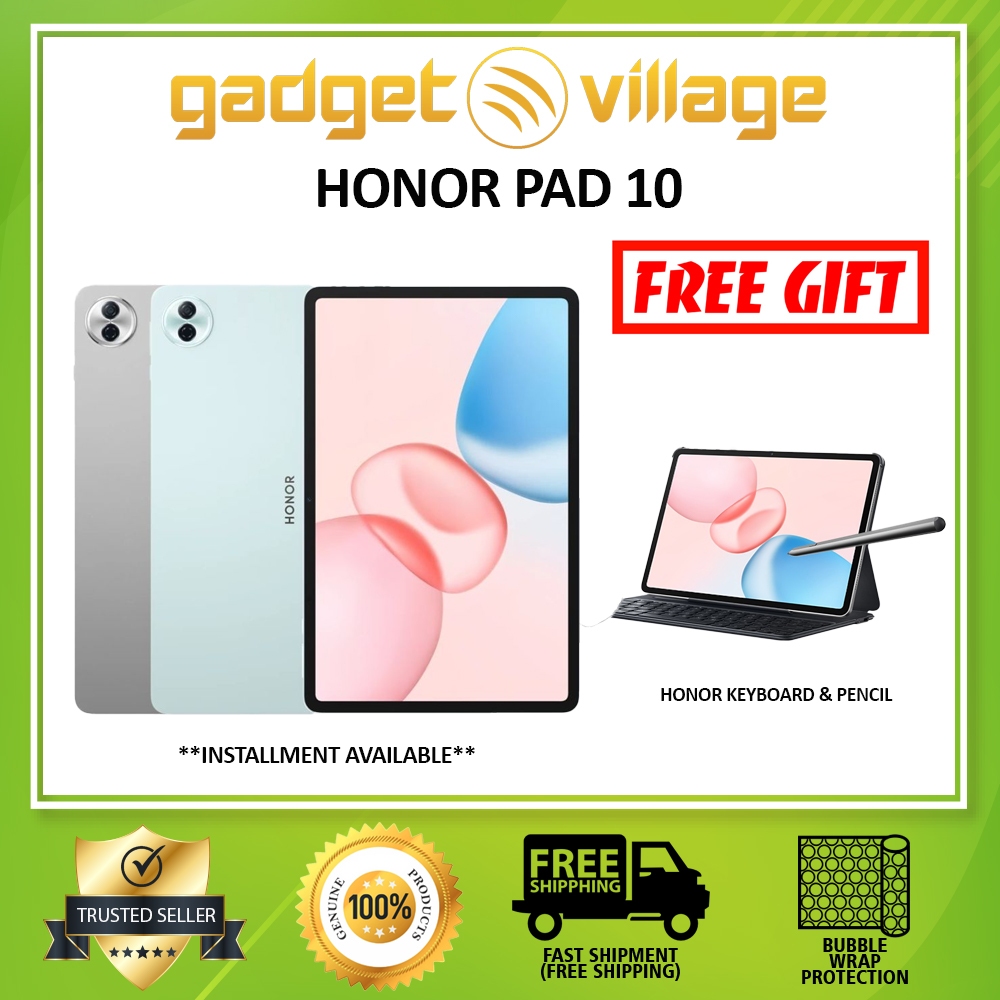 Honor Pad 10 / Pad X9a / Pad X7 / Pad X8b Tablet - Official 1 Year Honor Malaysia Warranty